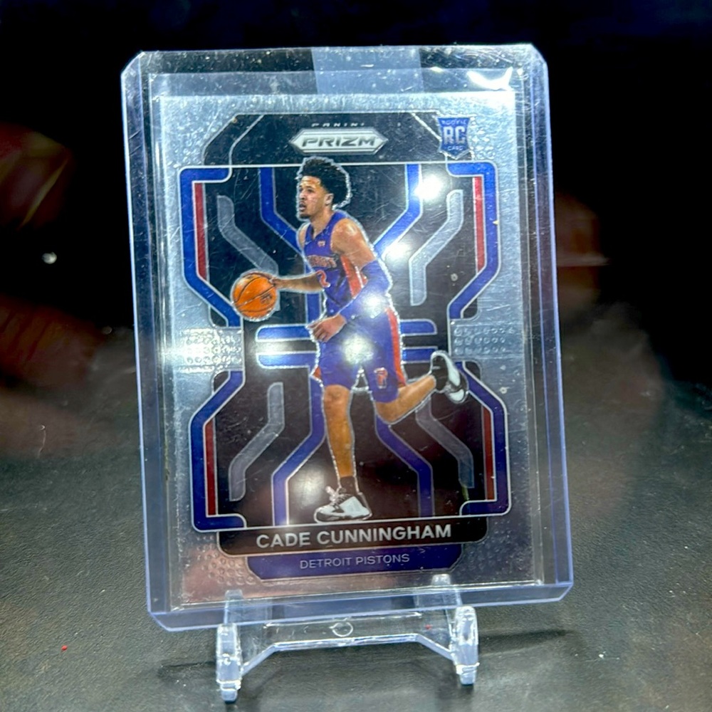 2022 Cade Cunningham card from Prizim base silver
